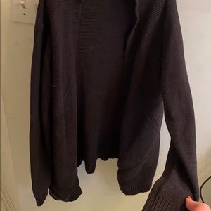 Black Liz Claiborne cardigan
